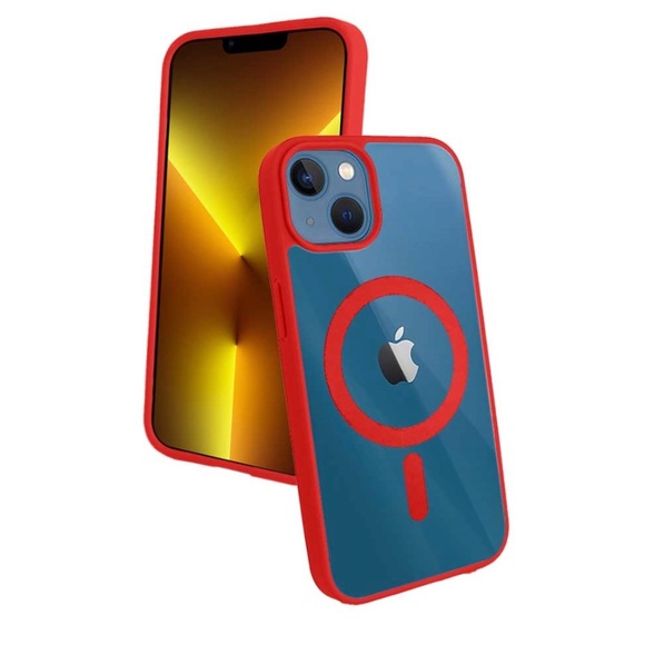 Other - iPhone 14 Magsafe Wireless Charging Case Red